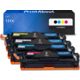 Toner kompatibel mit HP 131X (CF210X) - 4-farbig - Hohe Kapazität - Multipack