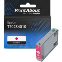 Druckerpatrone kompatibel mit Epson T70234010 - Magenta