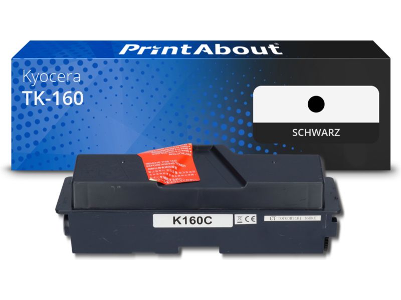 PrintAbout Toner TK-160 Schwarz für Kyocera
