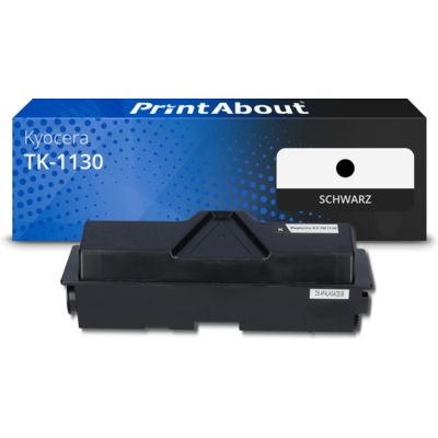 Toner kompatibel mit Kyocera TK-1130 - Schwarz
