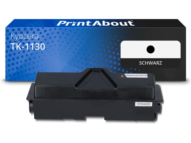 PrintAbout Toner TK-1130 Schwarz für Kyocera