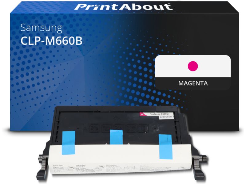 PrintAbout Toner CLP-M660B (ST924A) Magenta für Samsung