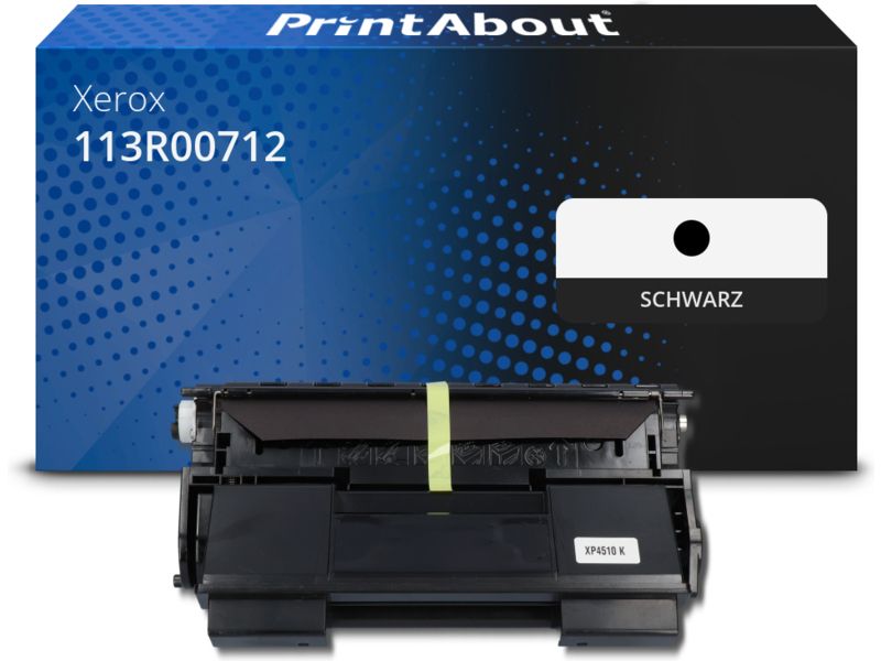 PrintAbout Toner 113R00712 Schwarz für Xerox
