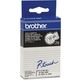 Brother TC-101 - (12 mm) - Schwarz auf transparent - Tape