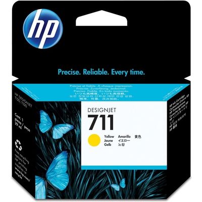 HP 711 (CZ132A) - Gelb - Druckerpatrone