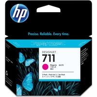 HP 711 (CZ135A) Druckerpatrone 3x Magenta - Multipack
