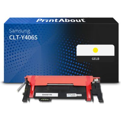 Toner kompatibel mit Samsung CLT-Y406S (SU462A) - Gelb