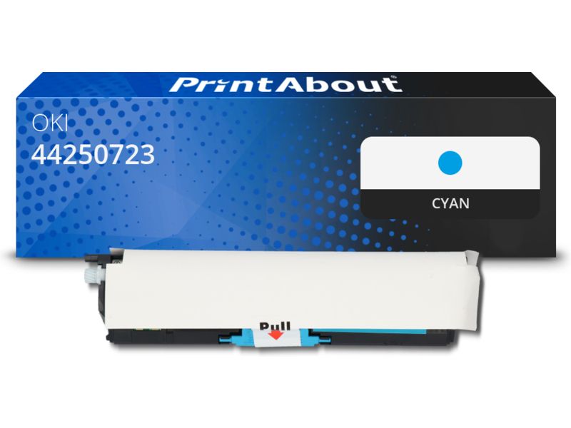 PrintAbout Toner 44250723 Cyan für OKI