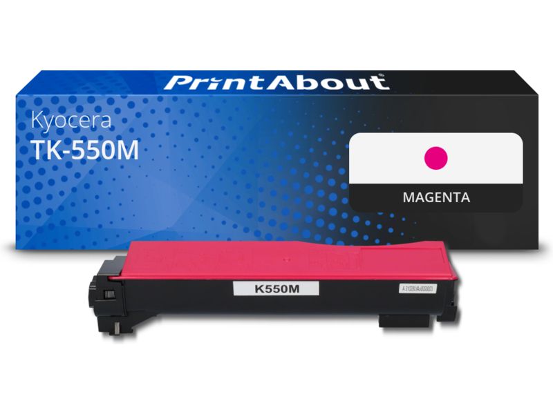 PrintAbout Toner kompatibel mit Kyocera TK-550M - Magenta