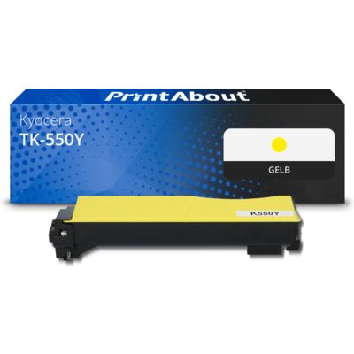 Toner kompatibel mit Kyocera TK-550Y - Gelb