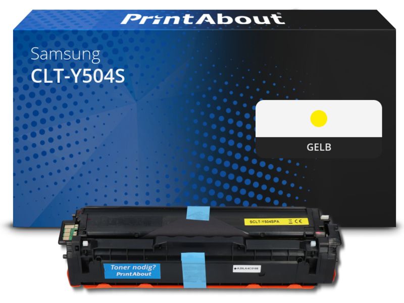 PrintAbout Toner CLT-Y504S (SU502A) Gelb für Samsung