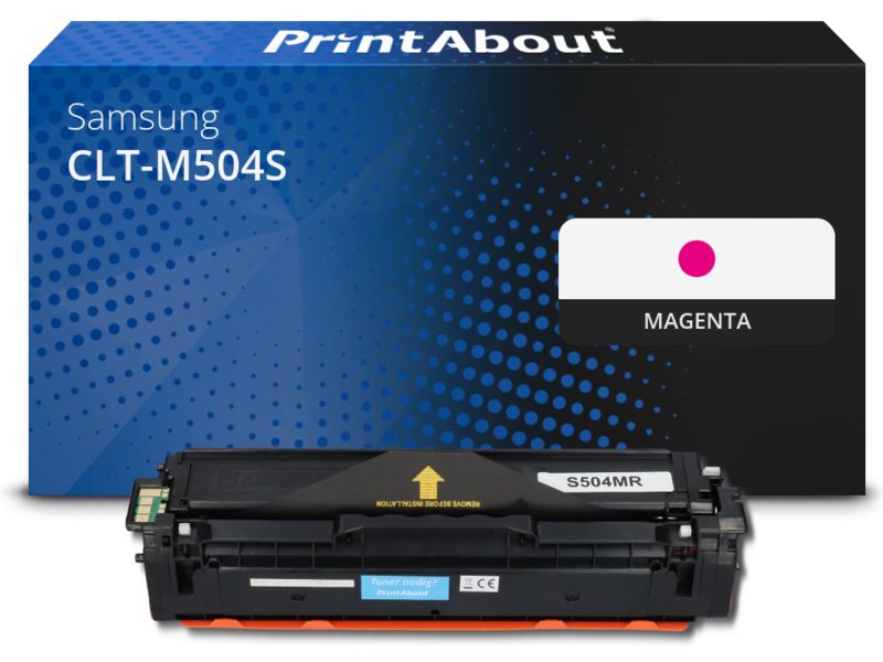 PrintAbout Toner CLT-M504S (SU292A) Magenta für Samsung