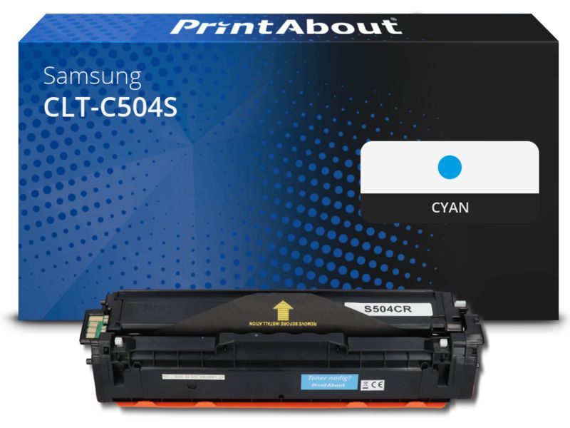 PrintAbout Toner CLT-C504S (SU025A) Cyan für Samsung