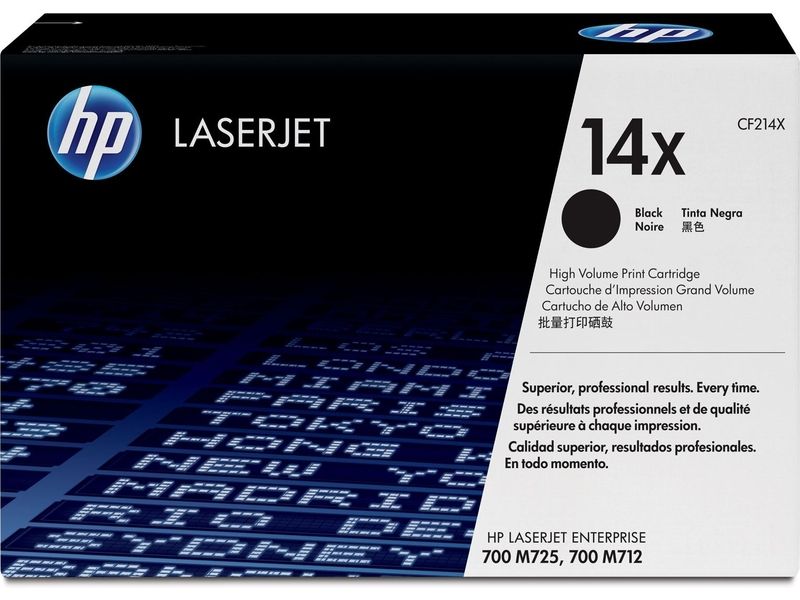 HP 14X (CF214X) - Schwarz - Toner - Hohe Kapazität