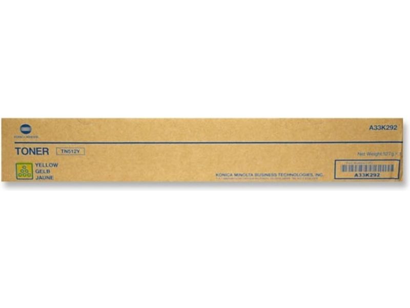 Konica Minolta A33K252 (TN-512Y) - Gelb - Toner