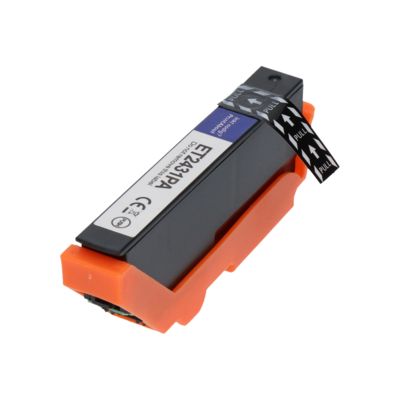 Druckerpatrone kompatibel mit Epson 24XL (C13T24314012) - Schwarz - Hohe Kapazität