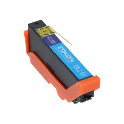 Druckerpatrone kompatibel mit Epson 24XL (C13T24324012) - Cyan - Hohe Kapazität