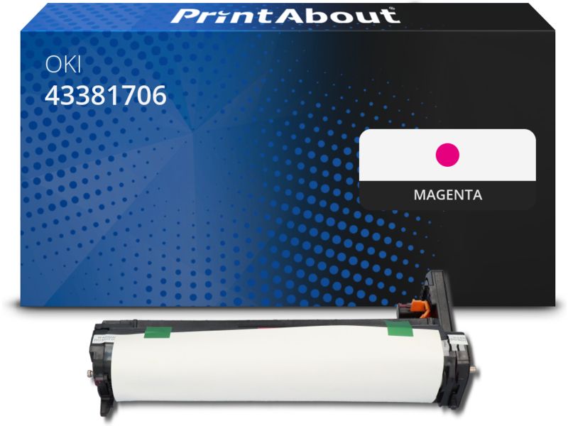 PrintAbout Trommel 43381706 Magenta für OKI