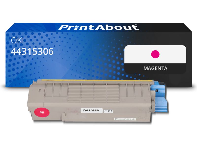 PrintAbout Toner 44315306 Magenta für OKI