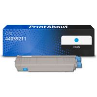 Toner kompatibel mit OKI 44059211 - Cyan