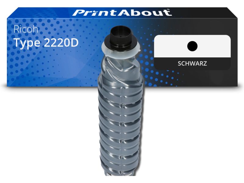 PrintAbout Toner Type 2220D (842042) Schwarz für Ricoh