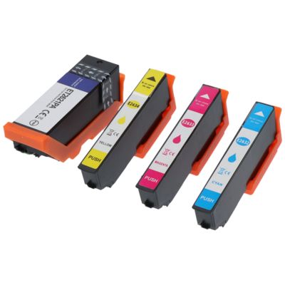 Druckerpatrone kompatibel mit Epson 26XL (T2636) - 4 Farben - Hoher Kapazität - Multipack