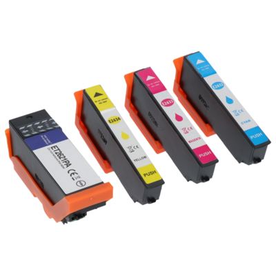 Druckerpatrone kompatibel mit Epson 26XL (T2636) - 4 Farben - Hoher Kapazität - Multipack