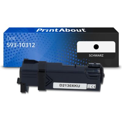 Toner kompatibel mit Dell 593-10312 (FM064) - Schwarz