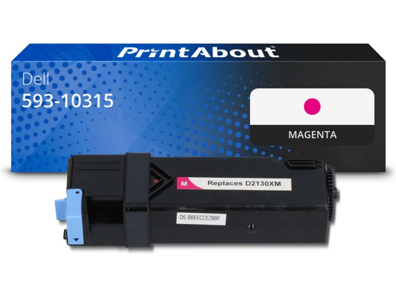 PrintAbout Toner 593-10315 (FM067) Magenta für Dell