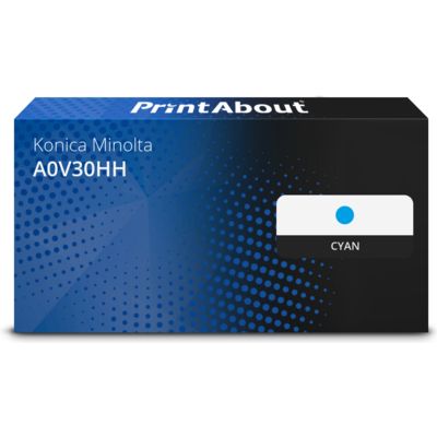 Toner kompatibel mit Konica Minolta A0V30HH - Cyan - Hohe Kapazität