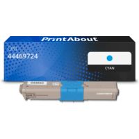 Toner kompatibel mit OKI 44469724 - Cyan - Hohe Kapazität