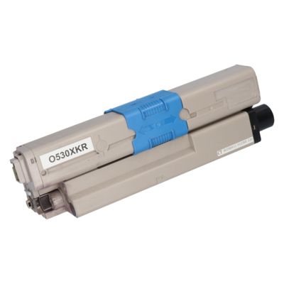 Toner kompatibel mit OKI 44469804 - Schwarz