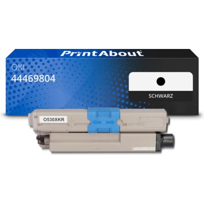 Toner kompatibel mit OKI 44469804 - Schwarz