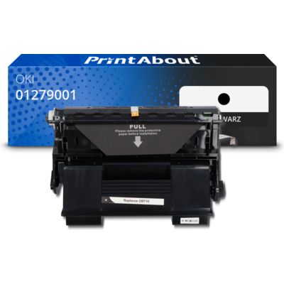 Toner kompatibel mit OKI 01279001 - Schwarz