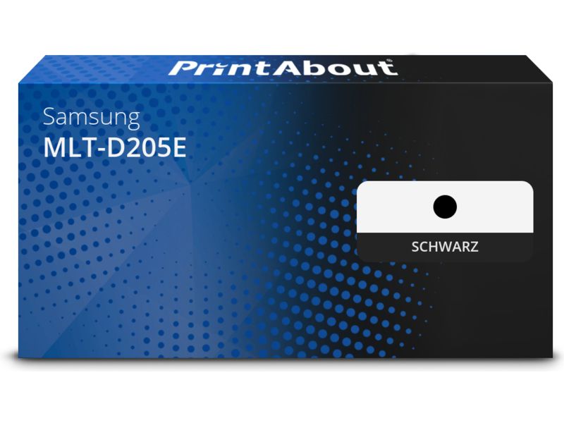 PrintAbout Toner kompatibel mit Samsung MLT-D205E (SU951A) - Schwarz - Extra hohe Kapazität Image