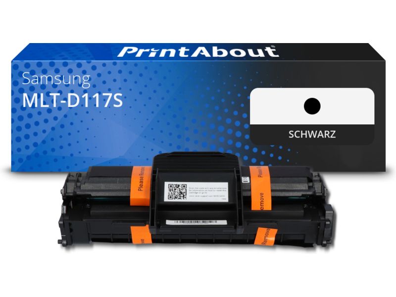 PrintAbout Toner MLT-D117S Schwarz für Samsung