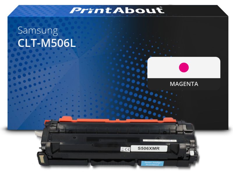 PrintAbout Toner CLT-M506L (SU305A) Magenta Hohe Kapazität für Samsung