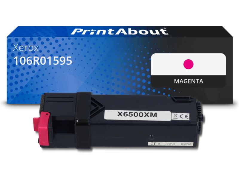 PrintAbout Toner 106R01595 Magenta für Xerox