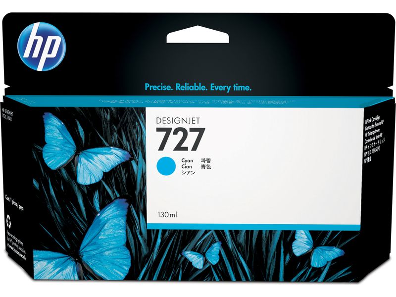 HP 727 (B3P19A) - Cyan - Druckerpatrone