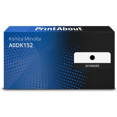 Toner kompatibel mit Konica Minolta A0DK152 - Schwarz