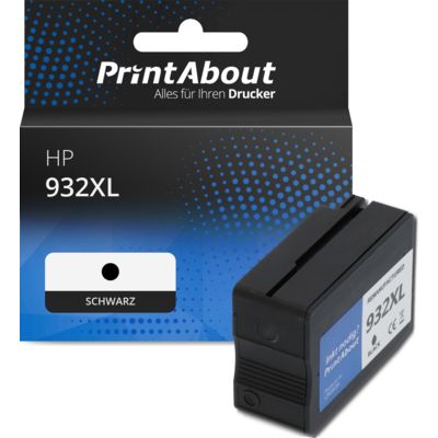 Druckerpatrone kompatibel mit HP 932XL (CN053AE) - Schwarz - Hohe Kapazität