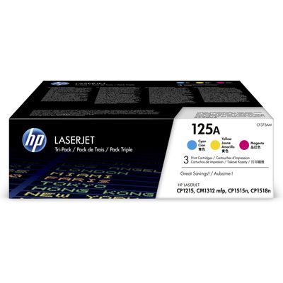 HP 125A (CF373AM) - 3-farbig - Toner - Multipack