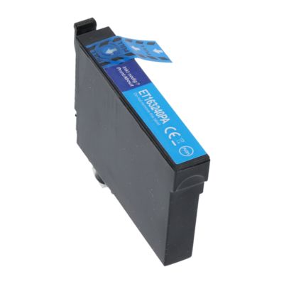 Druckerpatrone kompatibel mit Epson 16XL (C13T16324012) - Cyan - Hohe Kapazität