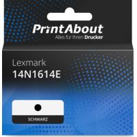 Druckerpatrone kompatibel mit Lexmark 14N1614E (150XL) - Schwarz - Hohe Kapazität