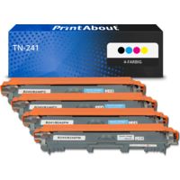 Toner kompatibel mit Brother TN-241 - 4-farbig - Multipack