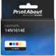 Druckerpatrone kompatibel mit Lexmark 14N1614E (150XL) - 4-farbig - Hohe Kapazität - Multipack