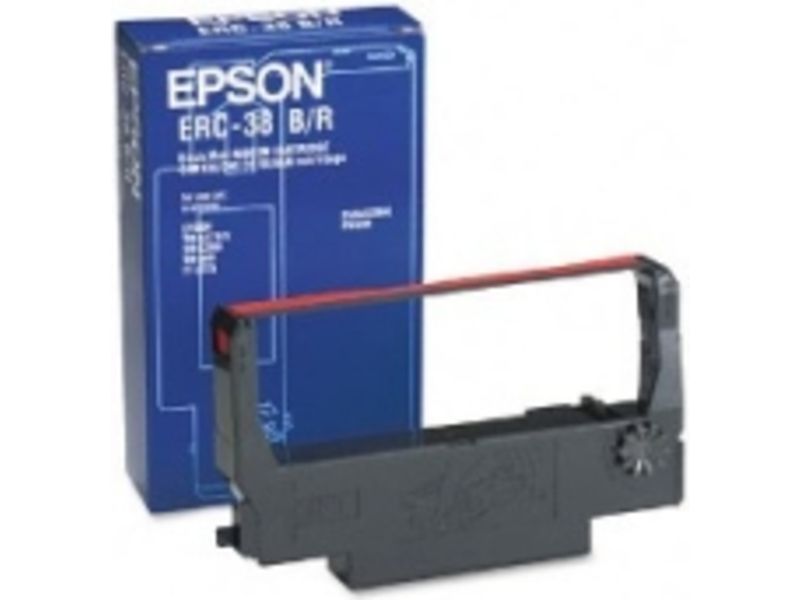 Epson ERC-38BR - Schwarz+Rot - Farbband