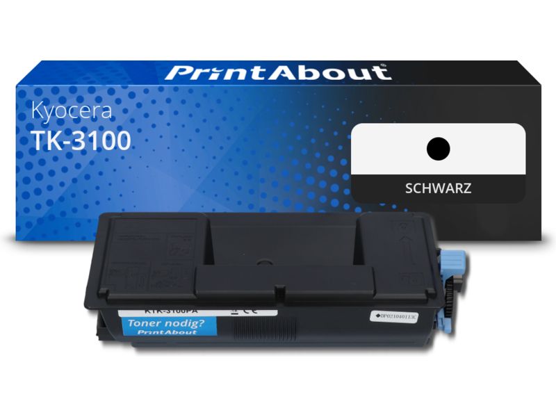 PrintAbout Toner TK-3100 Schwarz für Kyocera