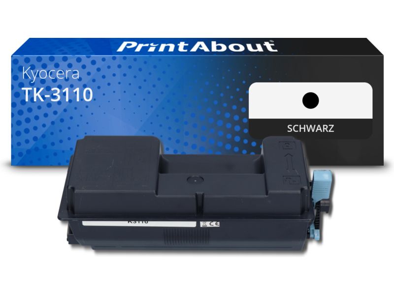 PrintAbout Toner TK-3110 Schwarz für Kyocera