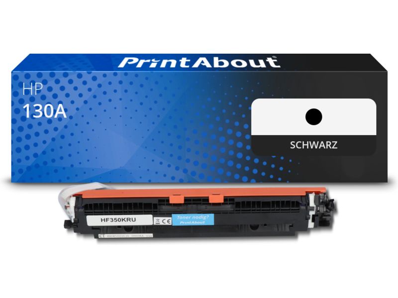 PrintAbout Toner 130A (CF350A) Schwarz für HP